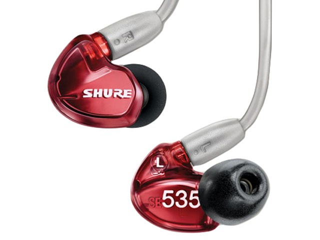 A- SHURE SE535LTD-EFS -  IN-EAR EARPHONES MONITOR  .        .   . 